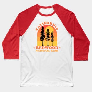 Redwood National Park - California Baseball T-Shirt